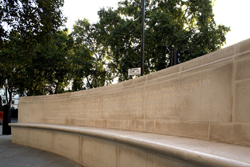 Andrew Motion bench