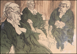 A limited edition print by Feliks Topolski RA