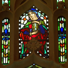 Supreme Court stained glass
